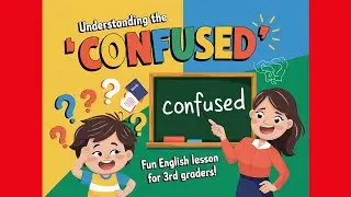 Understanding the Word ‘Confused’ | Fun English Lesson for 3rd Graders!