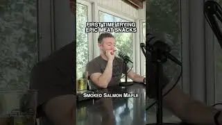 Epic Smoked Salmon Maple Meat Snack Taste Test: First Impressions!  