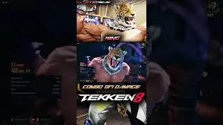 TEKKEN 8 - King: Combo 137 Damage (Blue Sparks Throw + RA) 