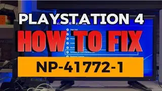 How To Fix PS4 Error NP-41772-1 Active As Primry