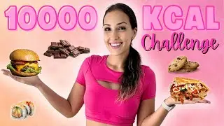 10.000 Kalorien Challenge I Schaffe ich das? 🍔🍟🥙🍫🍭 #challenge #foodchallenge #foodlover