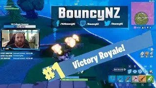 Fortnite!! BouncyNZ Solo Win 5 Kills Slow Start