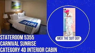 Stateroom 5355 Carnival Sunrise