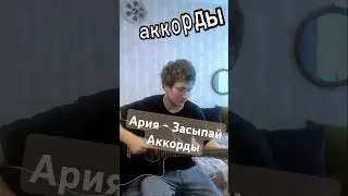 Ария - Засыпай #гитара #cover #песня #музыка #рек #music #guitar #ария #аккорды #кавер #разбор #хит