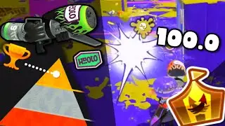 Custom RANGE Blaster DOMINATES The SPLAT BOMB RUSH CHALLENGE! (Splatoon 3)