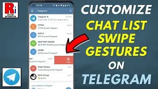 How to Customize Chat List Swipe Gestures on Telegram Messenger