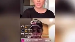 Alexxxscrappy con Andrea (historias de Instagram )