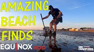 Minelab EQUINOX 900 | Metal Detecting on the Beach