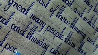 Neat and clean english handwriting || English amazing handwriting