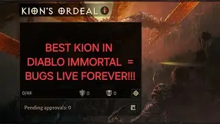 KION'S ORDEAL | Diablo immortal | bugs