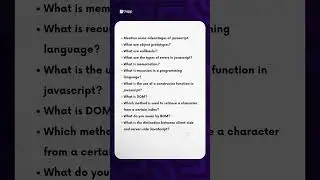 Cracking the Code🔐: Top JavaScript Interview Questions🖥!