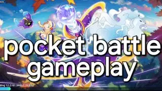 Pokemon game pocket battle gameplay #pokemongameplay
