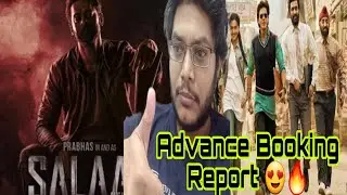Salaar vs Dunki Clash | Salaar vs Dunki Advance Booking Report Overseas | Comparison Day 1 Update 👌