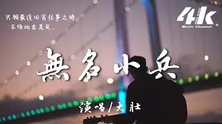 大壯 - 無名小兵【高音質|動態歌詞Lyrics】♫『我只是一個無名小兵，也只淹沒在茫忙盲的人海裡。』