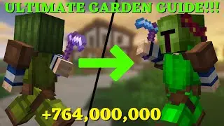 How To Make MIllions With The New Garden Update(guide): Hypixel Skyblock