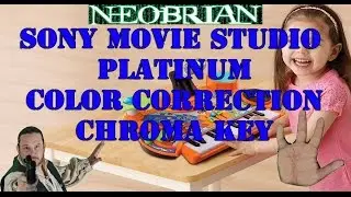 How To Color Correct and Chroma Key using Sony Movie Studio Platinum 12