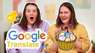 VAD F*N BETYDER DET? || PÅSKCHALLENGE a la GOOGLE TRANSLATE