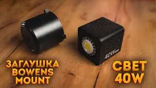 Ультра компактный свет Ulanzi LT028 и аксессуары для него.