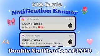 Get iOS Style Banner Notifications without Double Notifications Android