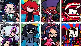 LIGHT IT UP but Every Turn a Different Character Sings 🎶⚡ (FNF Cyber Sensation:Malware Breakout )