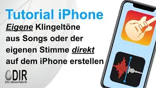 iPhone Tipp und Tutorial: Eigene Klingeltöne direkt auf dem iPhone erstellen