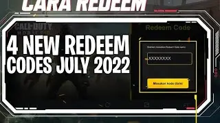 NEW 4 REDEEM CODES JULY 2022 CODM SEASON 6 COD MOBILE S6 GARENA CALL OF DUTY MOBILE