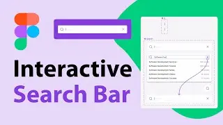 Figma Interactive Search Bar | Button Animation by Figma