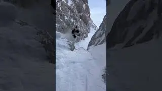 Pro Tip: Bring a rope 😇 #snowboarding #mountaineering