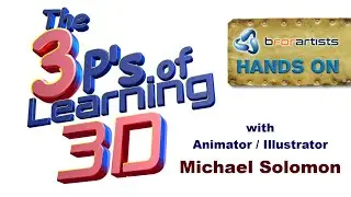 The 3 P's of Learning 3D -  Bforartists Part 2