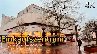 Uetersen city, a small shopping center