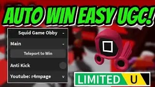 [FREE UGC] Squid Game Obby Script - Teleport to Win Anti Kick OP Easy UGC!