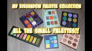 MY SMALL EYESHADOW PALETTE COLLECTION | CLOSE UP & PERSONAL