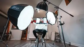 My first ever YOUTUBE/PHOTOGRAPHY studio tour!