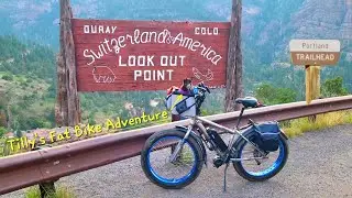 Tilly the Chihuahua Fat Bike Adventure Ouray Colorado