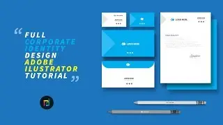 Full Corporate Identity Design In Adobe Illustrator CC
