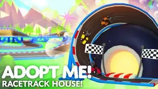 🏎️Race Your Friends! 🏁Build Your Own Racetracks! 🏎️The RACETRACK HOUSE Update! Adopt Me! On Roblox!