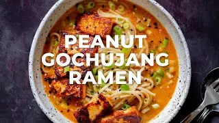 PEANUT GOCHUJANG RAMEN | Vegan Richa Recipes