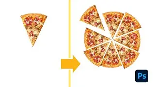 How To duplicate objects around a circle in Photoshop