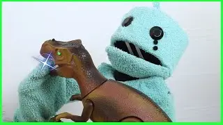 dinosaur adventure | puppet show | robot