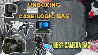 CASELOGIC BAG UNBOXING + REVIEW