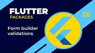Flutter - Form builder validations