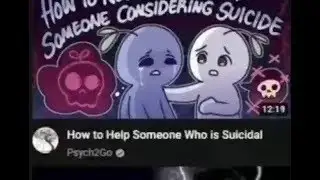 How to Help Someone Who is Suicidal (joke)