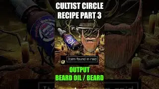 Cultist Circle Recipe - Part 3