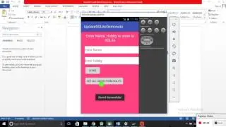crud operations in sqlite in android