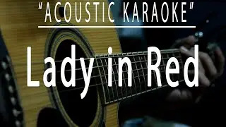 Lady in red - Chris De Burgh (Acoustic karaoke)