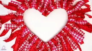 Valentines Day Ribbon Heart
