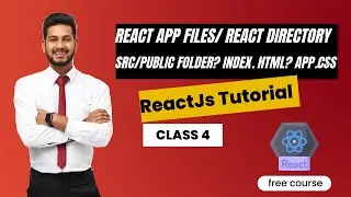 reactjs tutorial for beginners | React App Files and Folders Explained: A Beginner's Guide | class 4