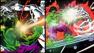 Silver Surfer Casually "Drains" The Hulk