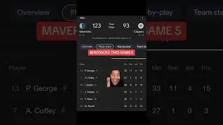 Mavericks take game 5 in LA #nba #basketball