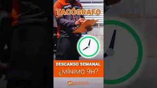 📟Duda tacógrafo: ¿descanso mínimo de 9 horas? #camion #tacografo #transporte #duda